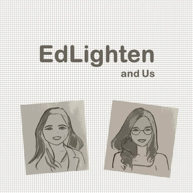 Illustration of EdLighten Co-founders